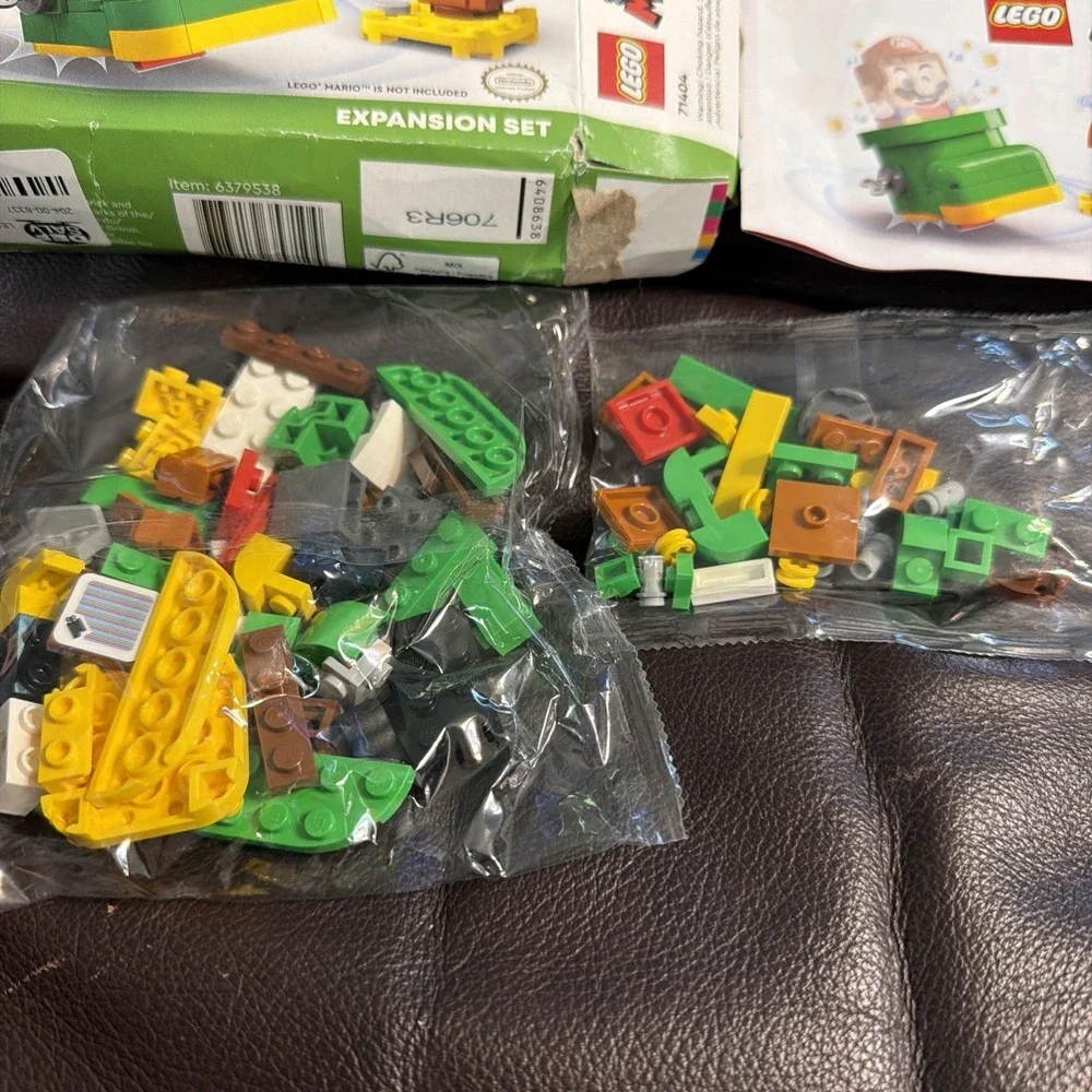LEGO Super Mario: Goomba's Shoe Expansion Set (71404) Open Box Sealed Legos